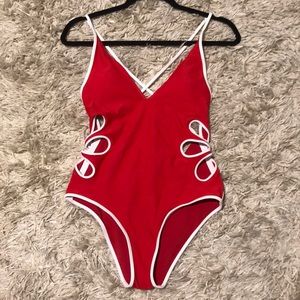 Aerie flower cut out one piece